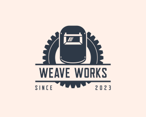 Welder Gear Industrial Fabrication logo design