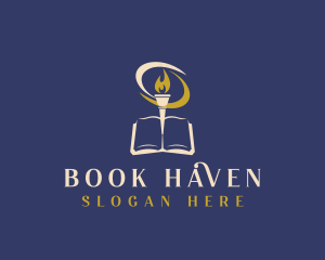 Book Torch Library logo