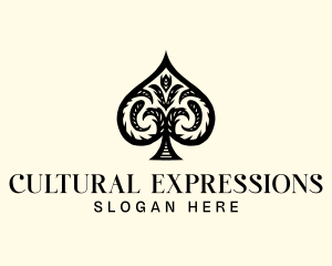 Royalty Spade Symbol  logo