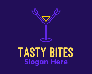 Darts Drinking Bar Logo