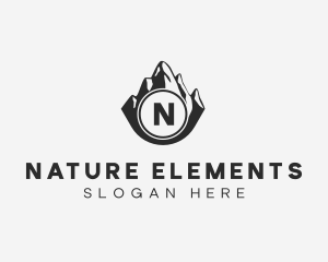 Mountain Valley Nature Camping logo design