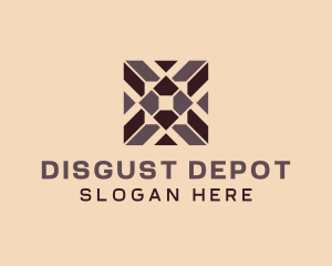 Tile Flooring Home Depot logo design