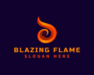 Fire Fuel Flame logo design