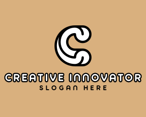 Creative Agency Letter C  logo design