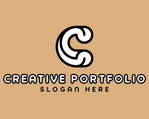 Creative Agency Letter C  logo design