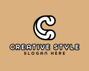 Creative Agency Letter C  logo design