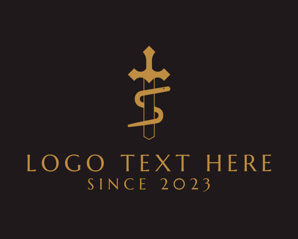 Dagger logo example 2