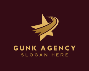 Star Swoosh Agency logo design