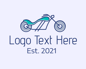 Racing - Motorcycle Race Biker logo design