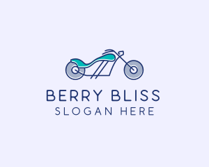 Motorcycle Race Biker  logo design