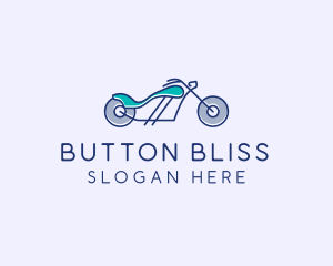 Motorcycle Race Biker  logo design