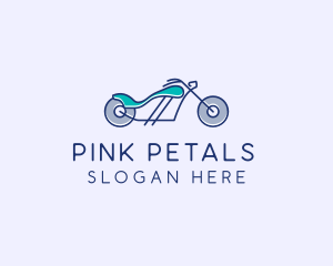 Motorcycle Race Biker  logo design