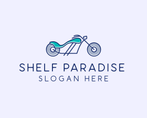 Motorcycle Race Biker  logo design