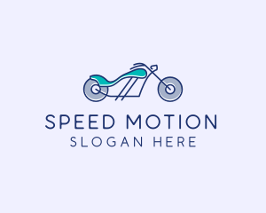 Motorcycle Race Biker  logo design