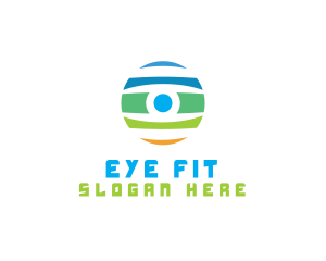 Surveillance Camera Eye logo design