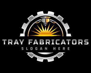 Laser Steelwork Fabrication logo design