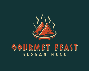 Samosa Gourmet Dining logo design
