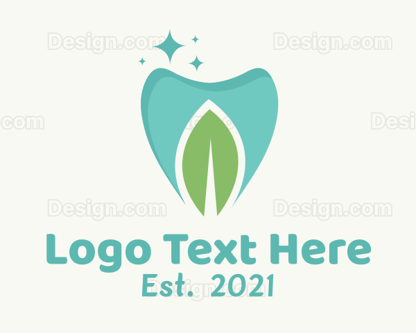 Mint Dental Tooth Logo