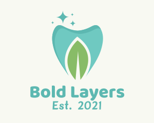 Mint Dental Tooth logo design