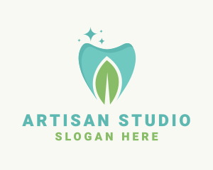 Mint Dental Tooth logo design