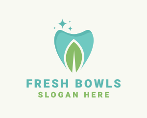 Mint Dental Tooth logo design