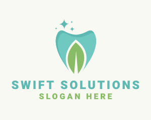 Mint Dental Tooth logo design