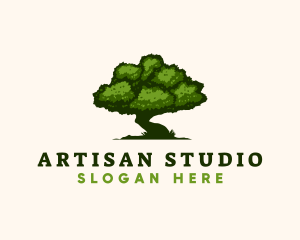 Natural Tree Nature  logo design