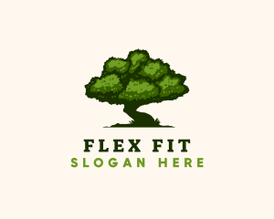 Natural Tree Nature  logo design