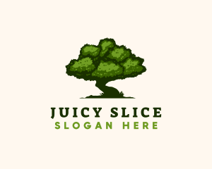 Natural Tree Nature  logo design