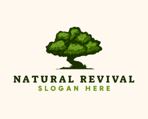 Natural Tree Nature  logo design