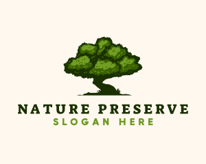 Natural Tree Nature  logo design