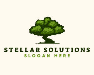 Natural Tree Nature  logo design