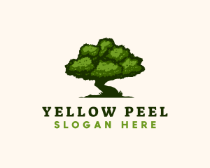 Natural Tree Nature  logo design