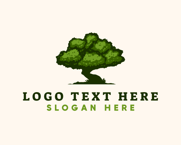 Natural Tree Nature  logo