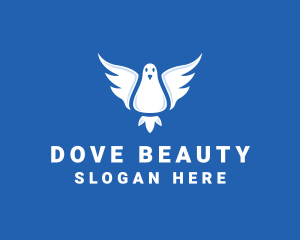 Freedom Dove Pigeon logo design