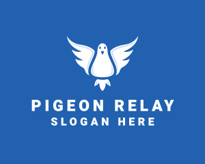 Freedom Dove Pigeon logo