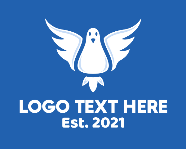 Dove logo example 3