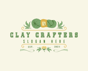 Elegant Cotton Yarn logo design