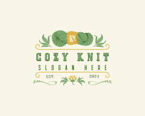 Elegant Cotton Yarn logo design