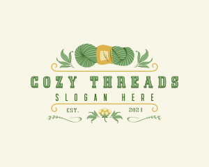 Elegant Cotton Yarn logo design