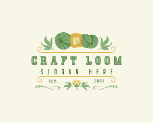 Elegant Cotton Yarn logo design