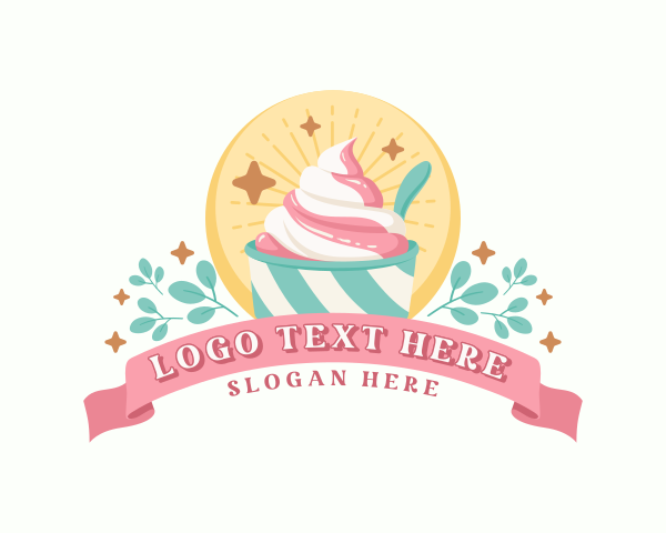 Soft Served logo example 4