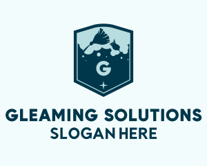 Cleaning Service Letter  logo design