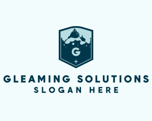 Cleaning Service Letter  logo design