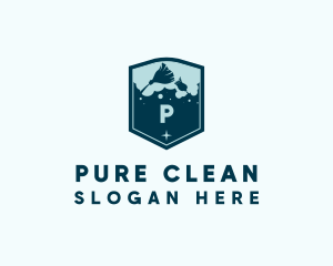 Cleaning Service Letter  logo design