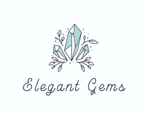 Blue Gem Boutique logo design