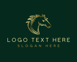 Luxury Equine Horse logo