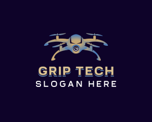 Drone Tech Camera logo design