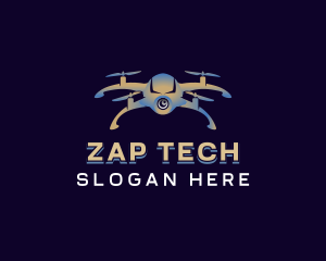 Drone Tech Camera logo design