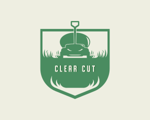 Grass Lawn Mower Maintenance logo design